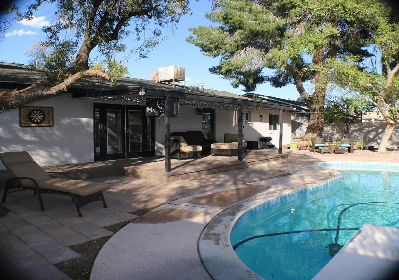Tempe Escape With Heated Pool, Billiards & Firepit Fun别墅 外观 照片